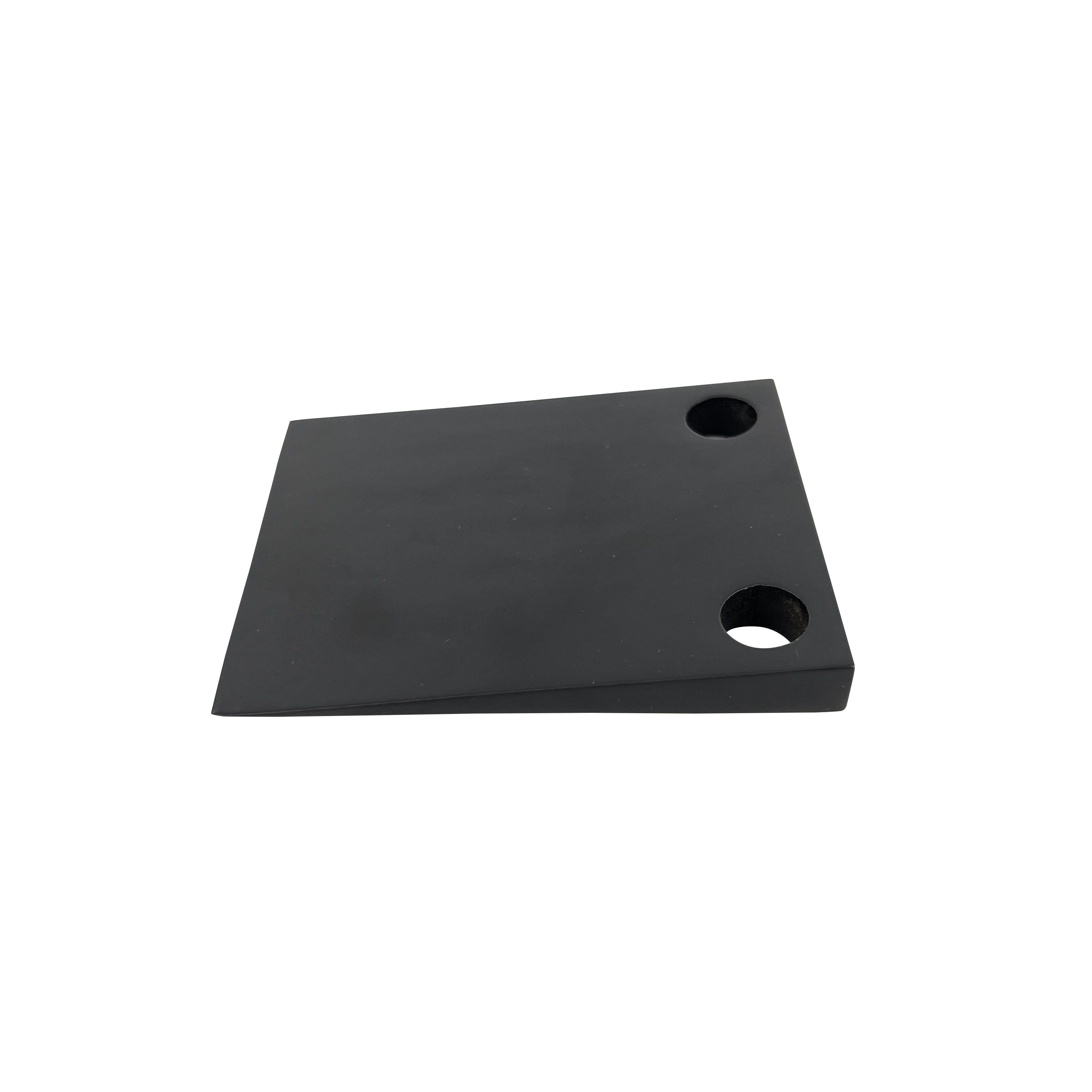 SS Stair Post Angle Base Plate-Matt Black