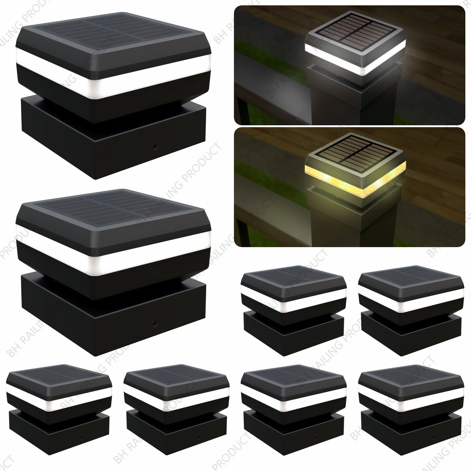 3'' Modern Solar Post Cap Lights, BH-WSPC0030108