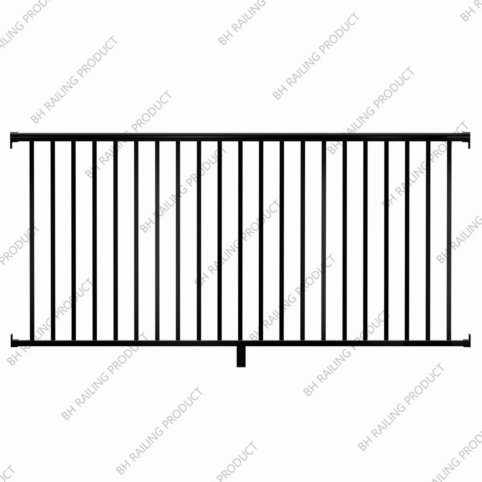 BHR-2000 36 in. H x 8 ft. Aluminum Straight Picket Railing