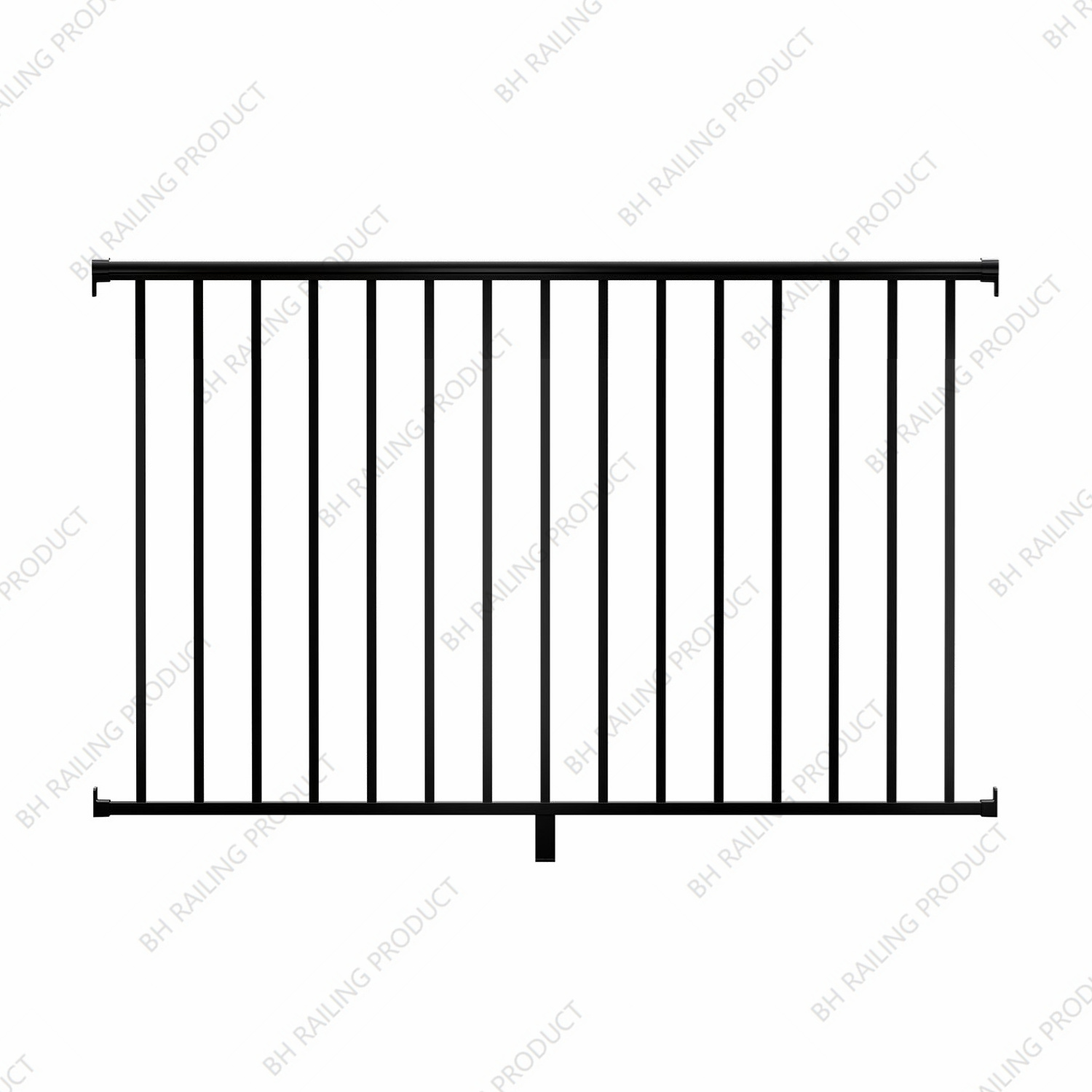 BHR-2000 42 in. H x 6 ft. Aluminum Straight Picket Railing