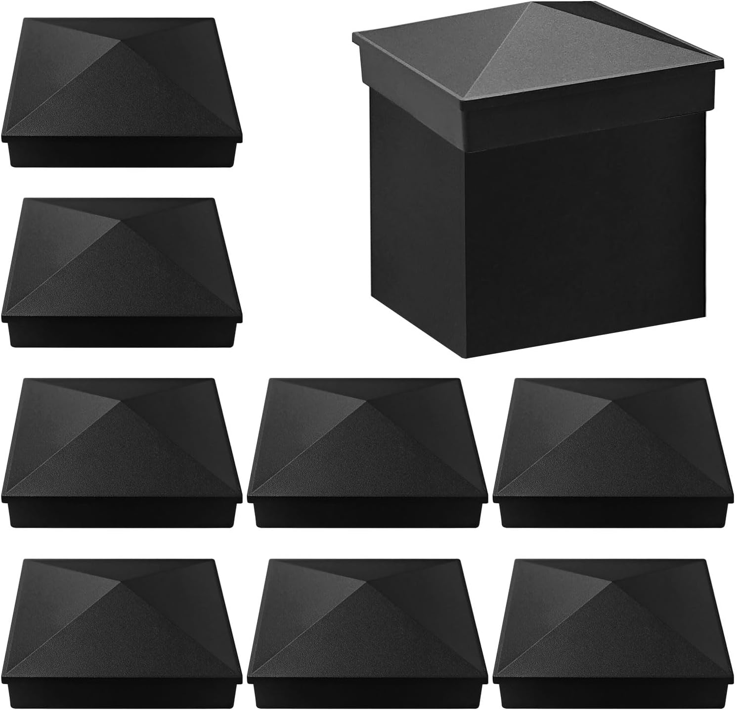 3'' Aluminum Pyramid Post Cap