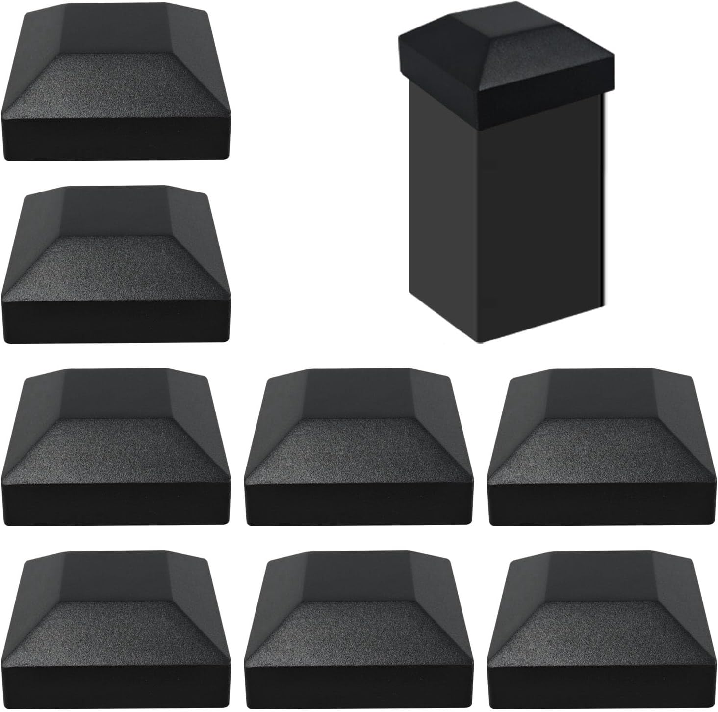 2.5'' Aluminum Flat Top Post Cap